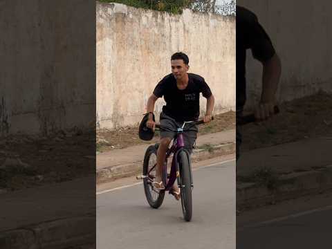 Quando Você Empresta A Bike Kkk #grau #bike #shorts