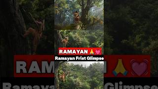 RAMAYAN FRIST GLIMPSE REVIEW | 🔥#shortsfeed #shorts #ramayan