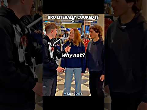 Bro roasted her ☠️ || Mark Edits