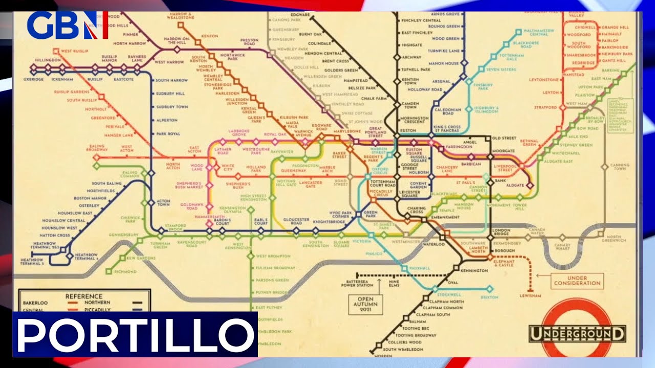 The journey of London’s iconic tube map as it marks the 90th anniversary since it was adopted