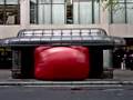 Exploring the Red Ball Art Installation