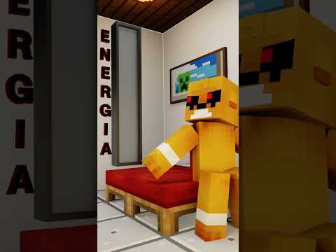 CUANDO TU CAMA ES DEMASIADO CÓMODA | VERSIÓN EXE 🤣🛏  #minecraft  #Shorts