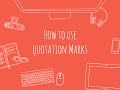 Direct Quotes and Quotation Marks