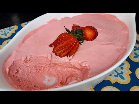 MOUSSE DE MORANGO COM SUCO TANG