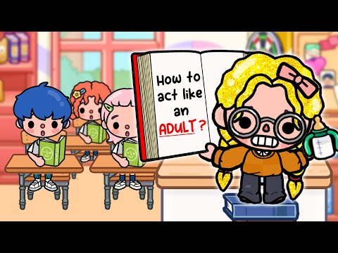 How To Fake Being an Adult 👧 Toca Life Story | Toca Boca
