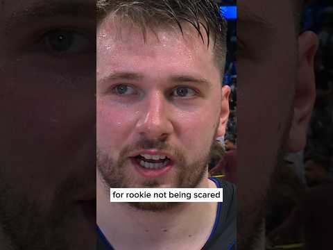 “We don’t win this series without D-Live” - Luka Doncic shows love to Dereck Lively II! 💙 | #Shorts