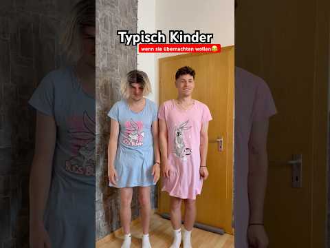Typisch Kinder - wenn sie übernachten wollen😂😂😂 itsofficialmarco
