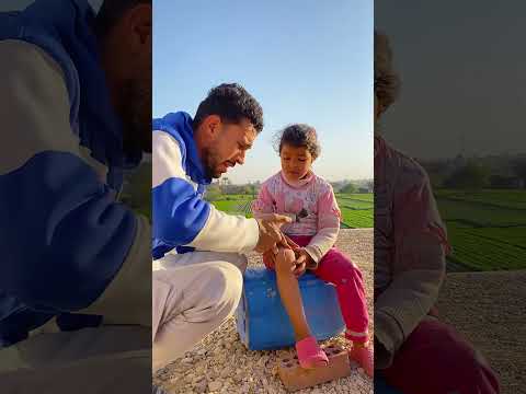 الطفلة الحزينة وكسر الخواطر 🥹#shorts
