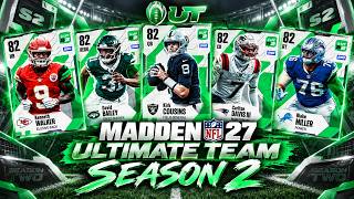 Season 2 Kenneth Walker, David Bailey, Kirk Cousins and More | Madden 27 Ultimate Team
