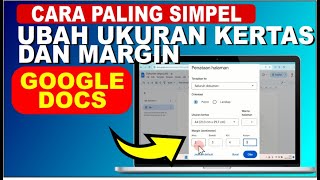 Mengatur Ukuran Kertas dan Margin Di Google Docs