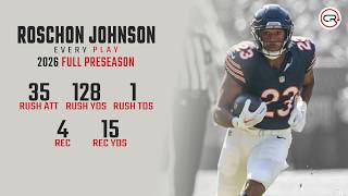 Roschon Johnson Preseason Highlights | Every Play
