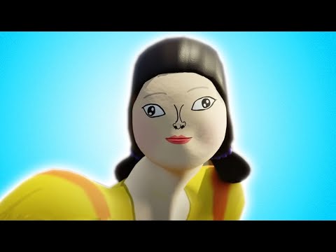 If I laugh, the video ends - Pro Squid Game Players Be Like