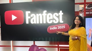 Youtube fanfest India 2025 | Dream comes True | First Time Experience | @being_reelspooja 