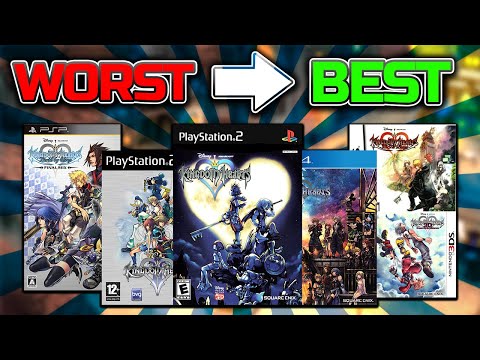 Every Kingdom Hearts Game From WORST to BEST