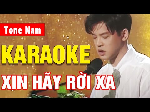 Xin Hãy Rời Xa Karaoke Tone Nam | Vũ Tuấn Đức | Asia Karaoke Beat Chuẩn