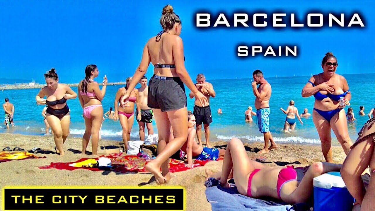 Barcelona Spain, Beach Walk, The City Beaches, September 2023