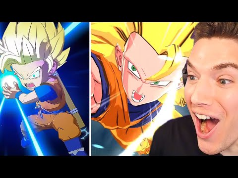 NEW Transforming LF SSJ3 Goku & LF Daima Goku Reaction on Dragon Ball Legends Fest Part 2