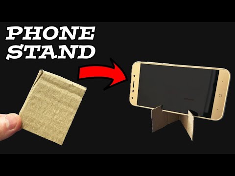 How to Make a DIY Cardboard Phone Stand | Easy Step by Step Tutorial