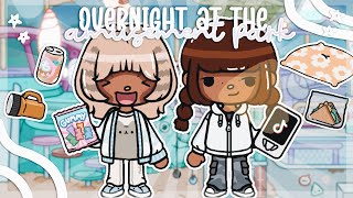 Overnight At The AMUSEMENT PARK 🌙 🤫 | *with voice* 🔊| Toca Boca TikTok Roleplay