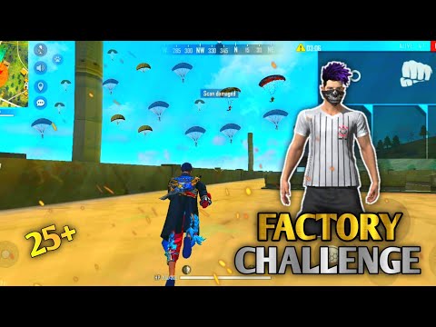 Only Factory Challenge - 🤣 Free Fire Funny Short Video #Short #Shorts