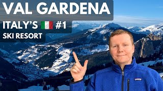 Val Gardena - Italy's Best Ski Resort 🇮🇹 ⛷️