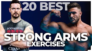20 MUST DO Arm Exercises 💪 for Strong, Sculpted Arms