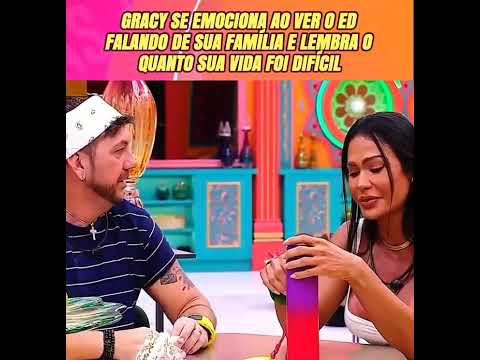 #bbb2025 gracyane chora ao ouvir a historia de vida do Edy!!!#shorts