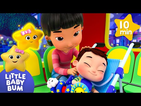 Baby Bus Sleepy Time | 🚌Wheels on the BUS Songs! 🚌 Nursery Rhymes for Kids