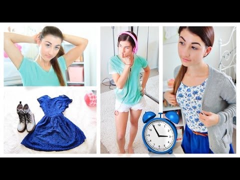 Morning Routine for Running Late! Life hacks & Tips