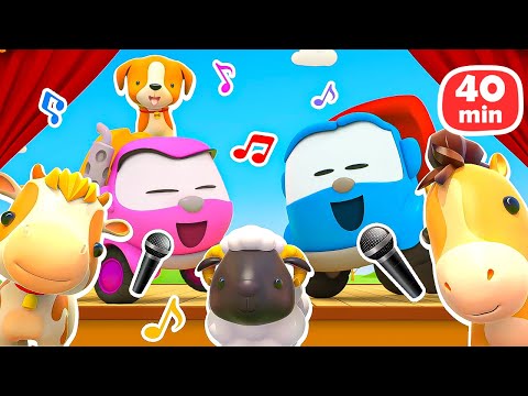 🎶🐸 Comptines, chansons et aventures avec Léo le camion et ses amis ! 🚂🍎