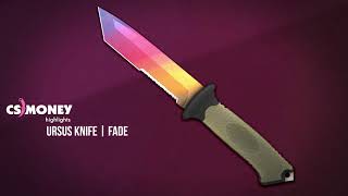 Ursus Knife Fade Gameplay