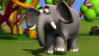 Animal Rhymes in in Marathi | Animal Songs for Children | Pebbles Marathi