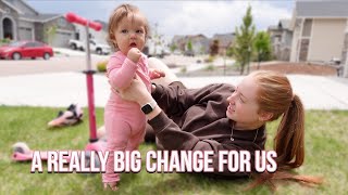 A BIG change for Mom and Baby 😭