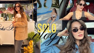 Solo Vlog | Koştur koştur bir hafta, yaz alışverişi, favoriler, valiz