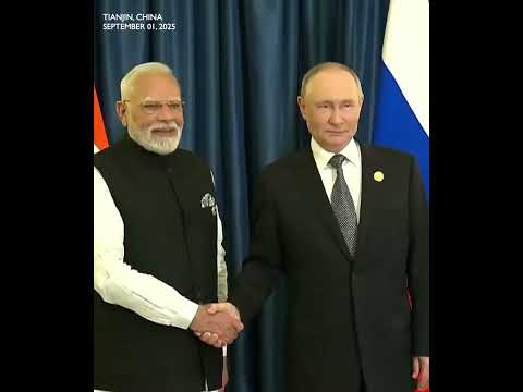 Modi and Putin meet on SCO sidelines amid US pressure