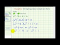 Verifying Solutions and Quadratic Equations