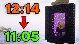 Speedrun Minecraft QUÁ NHANH!!! (Ranked Minecraft Speedrun)