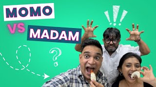 Madam Ne Dada Ko Rula Diya 😭😅 | MOMO Challenge | RJ Praveen | Funny Video