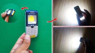 High Power Mini Torch & Emergency Light Using Mobile Body | Mini LED Flashlight | Emergency Light