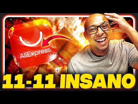 É HOJE! NINGUÉM BATE! OS MAIORES DESCONTOS DO ANO! 11-11 Aliexpress no BRASIL!