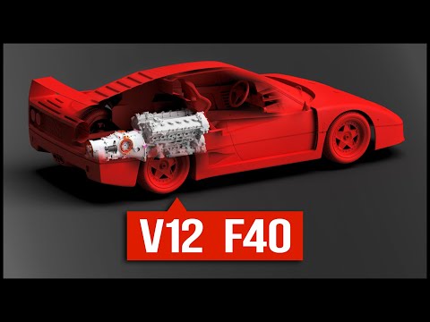 Stuffing a V12 into my F40: 3D scanning is my favorite tool yet.