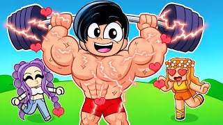 Gaste 100,000$ Para Ser SUPER FUERTE en Roblox! | Karim Juega