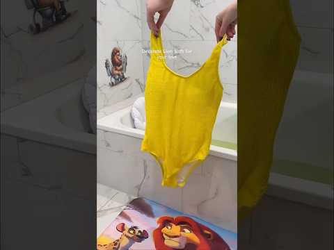 Decorate yellow bath: jacuzzi time #shorts #asmrsounds #satisfying