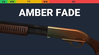 Sawed-Off Amber Fade Wear Preview