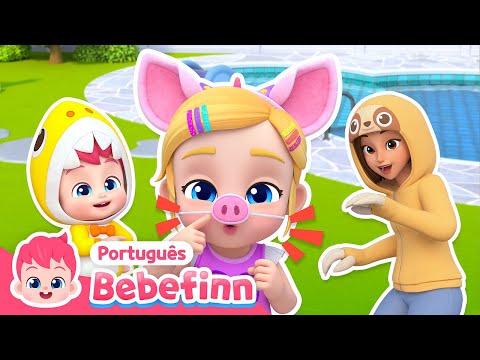 EP119 | Adivinhe o Animal | Quem Sou Eu? | Bebefinn em Português - Canções Infantis