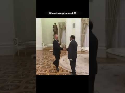 When former KGB & R&AW agents met🗿💀 #ajitdoval #putin