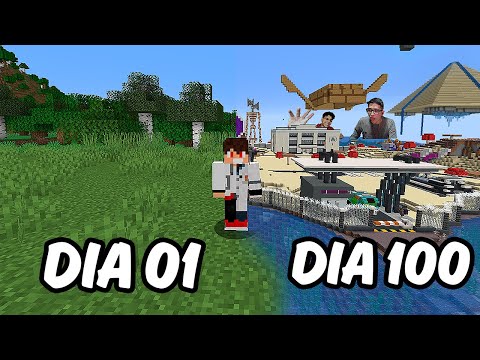 EU PASSEI 100 DIAS CRIANDO A AREA 51 NO MINECRAFT - O FILME