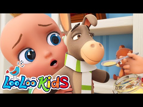 My Donkey Song 🐴 & Humpty Dumpty Rhyme 🥚 | Best Nursery Rhymes for Kids 🎶 by LooLoo Kids