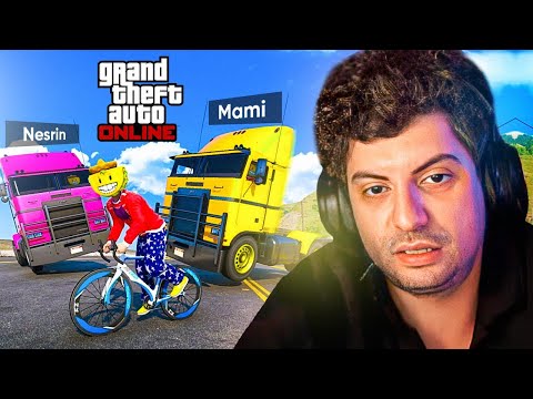 BİSİKLETLE KAMYONA ÇALIM ATMAK! | GTA 5 Playlist