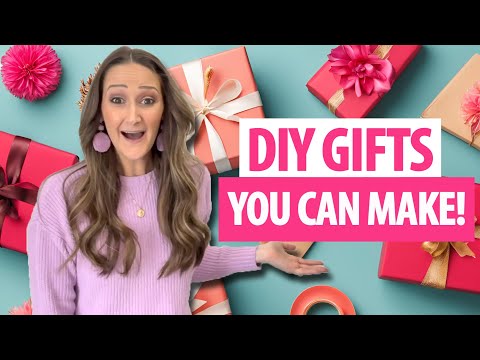 😍 Meaningful gifts that will actually impress!  Quick & EASY ideas!